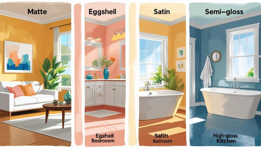 choosing the right paint finish for every home in your Ohio home