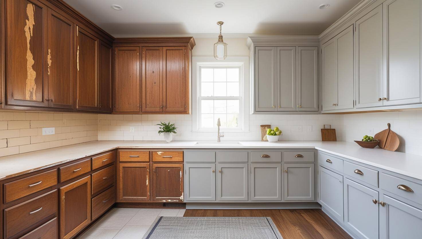 cabinet painting vs replacement