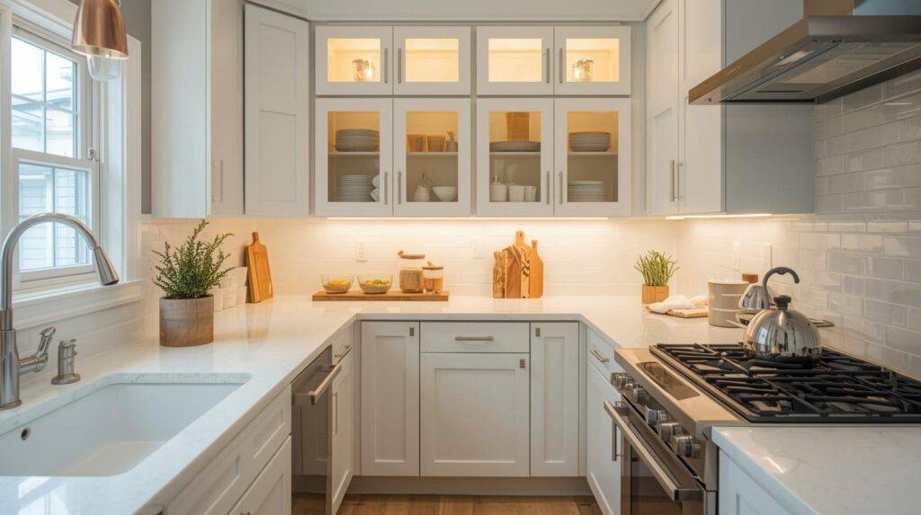 cabinet painting ideas for small kitchens